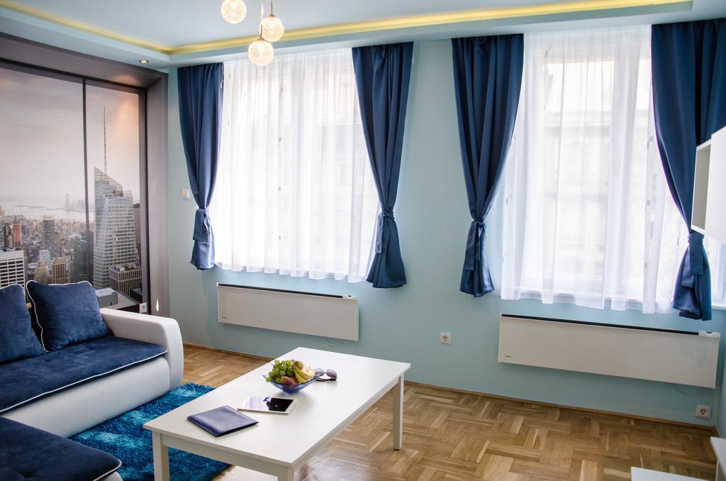 Blue Luxury Apartment Budapest Zimmer foto